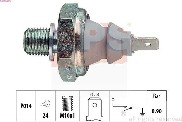 EPS 1.800.095 - Sender Unit, oil pressure onlydrive.pro