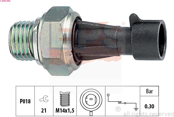 EPS 1.800.096 - Sender Unit, oil pressure onlydrive.pro