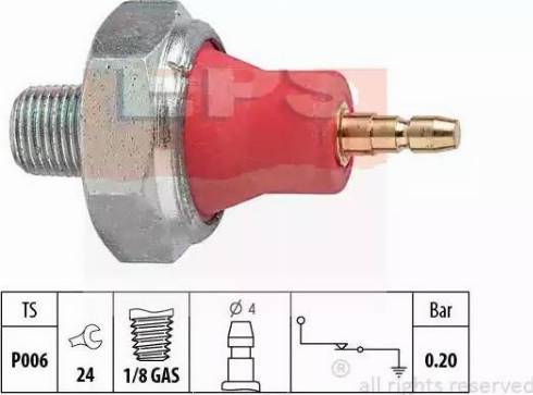 EPS 1.800.059 - Oil Pressure Switch, automatic transmission onlydrive.pro