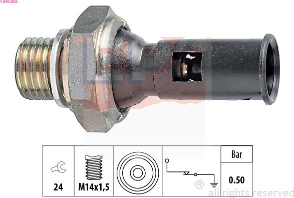 EPS 1.800.056 - Sender Unit, oil pressure onlydrive.pro