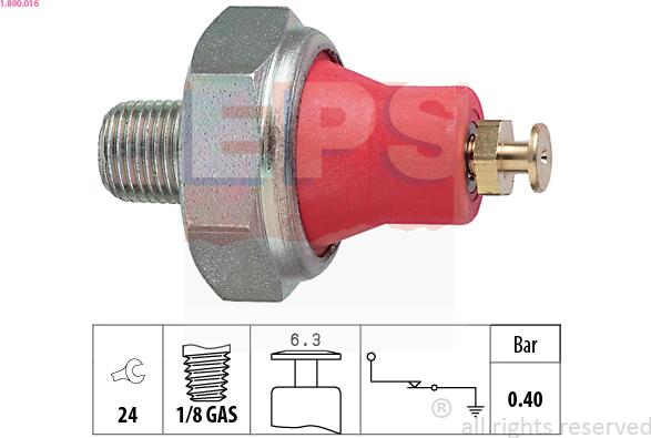 EPS 1.800.016 - Sender Unit, oil pressure onlydrive.pro