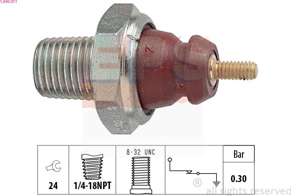 EPS 1.800.011 - Sender Unit, oil pressure onlydrive.pro