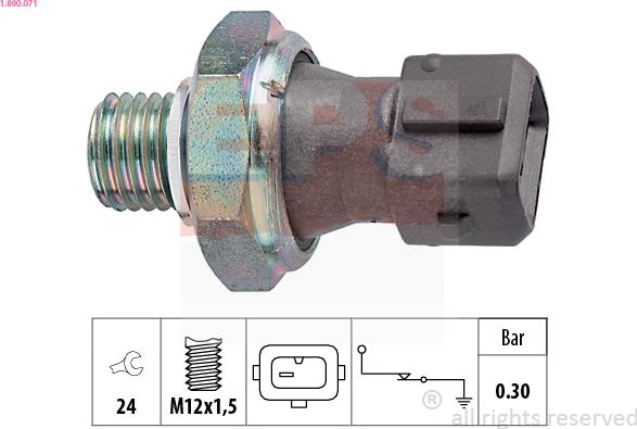 EPS 1.800.071 - Sender Unit, oil pressure onlydrive.pro