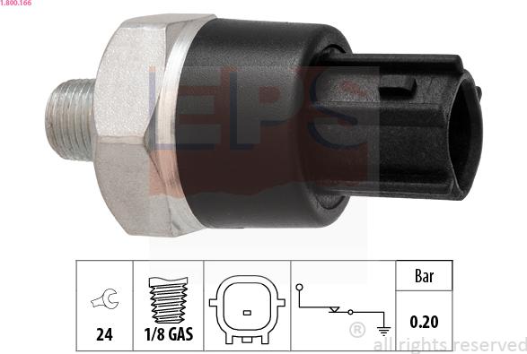 EPS 1.800.166 - Sender Unit, oil pressure onlydrive.pro