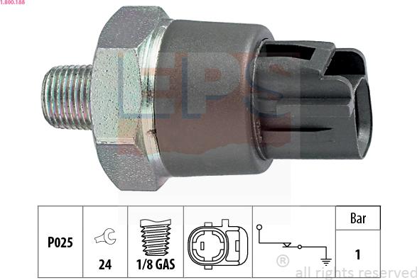 EPS 1.800.188 - Sender Unit, oil pressure onlydrive.pro