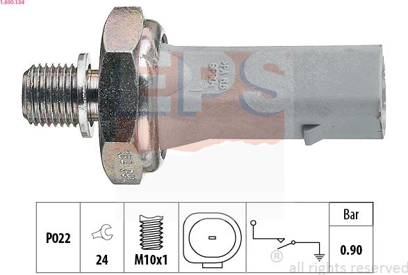 EPS 1.800.134 - Sender Unit, oil pressure onlydrive.pro