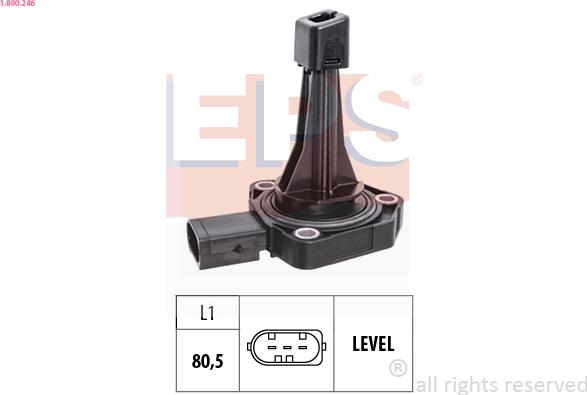 EPS 1.800.246 - Sensor, engine oil level onlydrive.pro