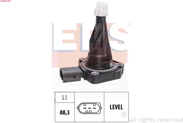 EPS 1.800.241 - Sensor, engine oil level onlydrive.pro