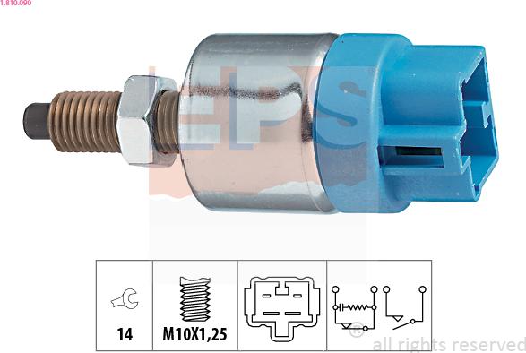 EPS 1.810.090 - Brake Light Switch / Clutch onlydrive.pro