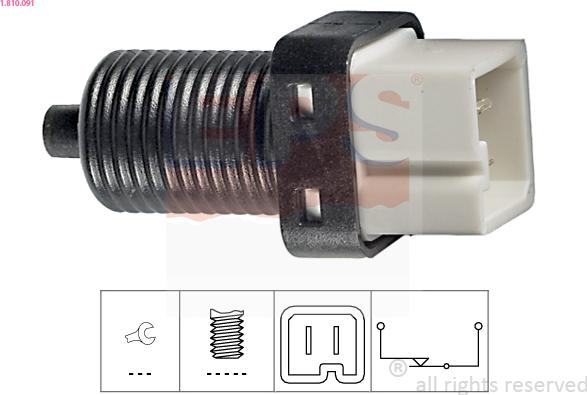 EPS 1.810.091 - Brake Light Switch / Clutch onlydrive.pro