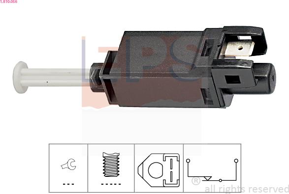 EPS 1.810.056 - Brake Light Switch / Clutch onlydrive.pro