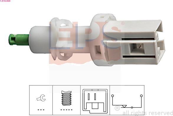 EPS 1.810.068 - Brake Light Switch / Clutch onlydrive.pro