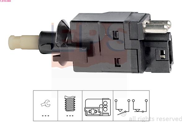 EPS 1.810.088 - Brake Light Switch / Clutch onlydrive.pro