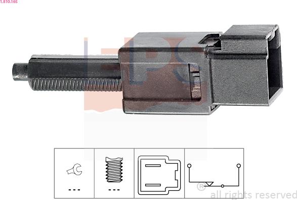 EPS 1.810.165 - Brake Light Switch / Clutch onlydrive.pro