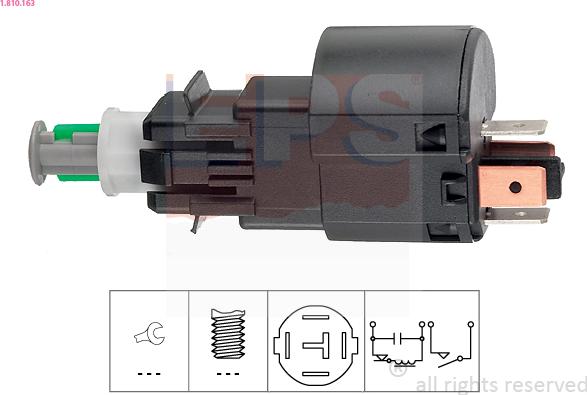 EPS 1.810.163 - Brake Light Switch / Clutch onlydrive.pro