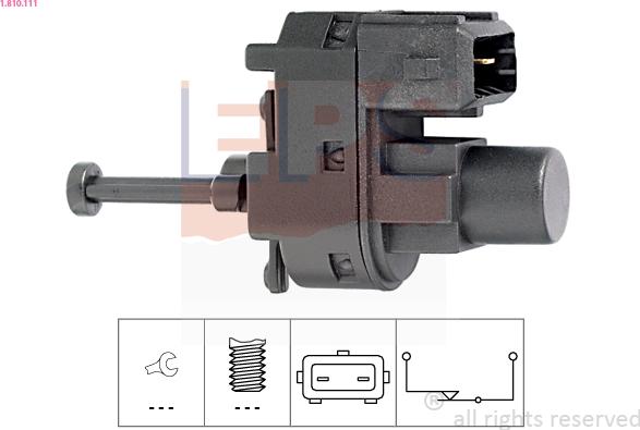 EPS 1.810.111 - Brake Light Switch / Clutch onlydrive.pro