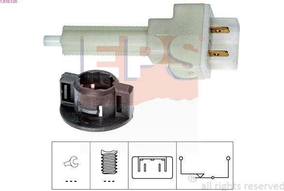 EPS 1.810.129 - Brake Light Switch / Clutch onlydrive.pro