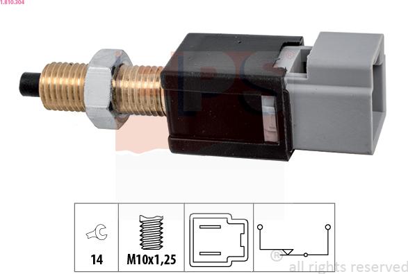 EPS 1.810.304 - Brake Light Switch / Clutch onlydrive.pro