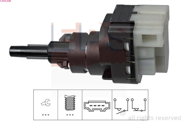 EPS 1.810.229 - Brake Light Switch / Clutch onlydrive.pro