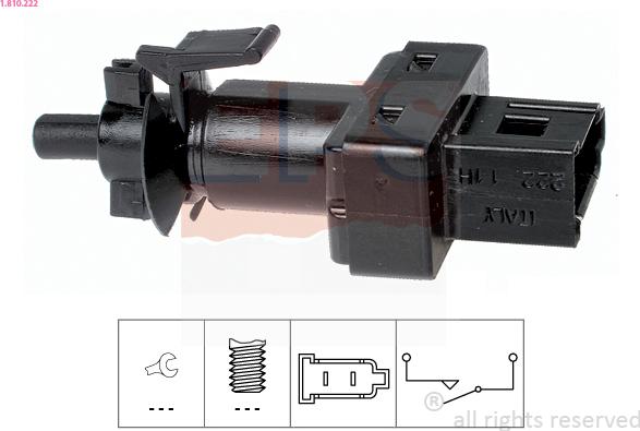 EPS 1.810.222 - Brake Light Switch / Clutch onlydrive.pro