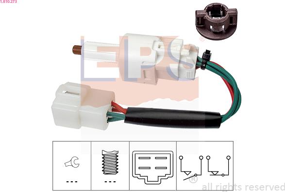 EPS 1.810.273 - Brake Light Switch / Clutch onlydrive.pro