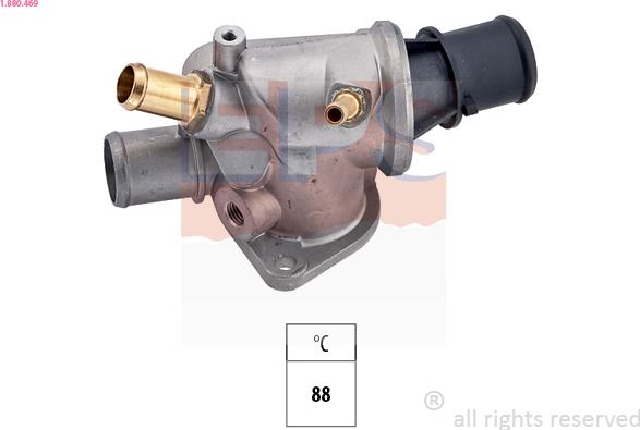 EPS 1.880.469 - Coolant thermostat / housing onlydrive.pro