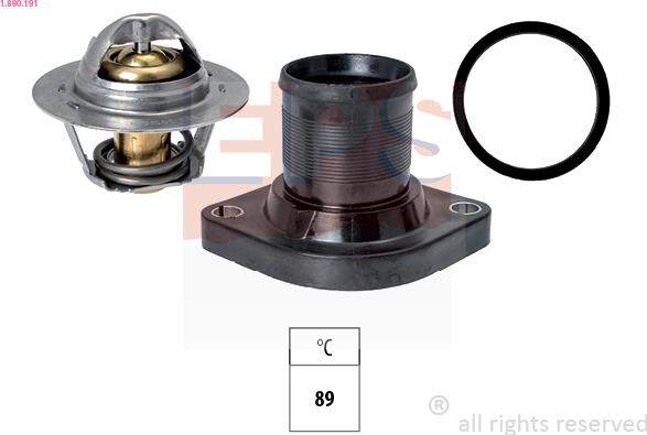 EPS 1.880.191 - Coolant thermostat / housing onlydrive.pro