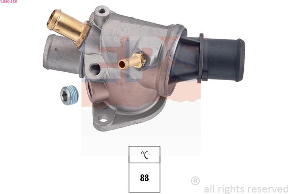 EPS 1.880.150 - Coolant thermostat / housing onlydrive.pro