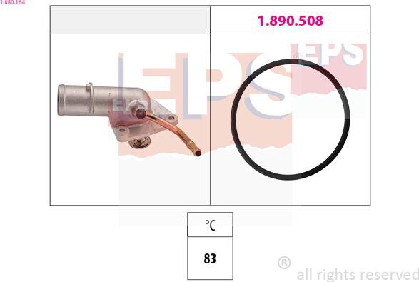 EPS 1.880.164 - Termostats, Dzesēšanas šķidrums onlydrive.pro