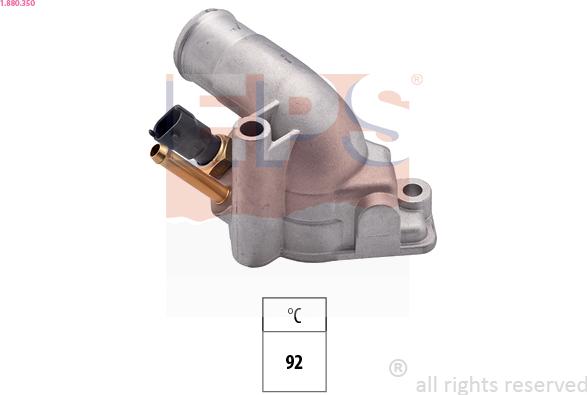 EPS 1.880.350 - Coolant thermostat / housing onlydrive.pro