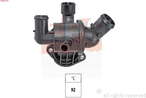 EPS 1.880.791 - Coolant thermostat / housing onlydrive.pro