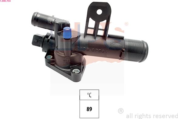 EPS 1.880.704 - Coolant thermostat / housing onlydrive.pro