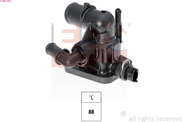 EPS 1.880.783 - Coolant thermostat / housing onlydrive.pro