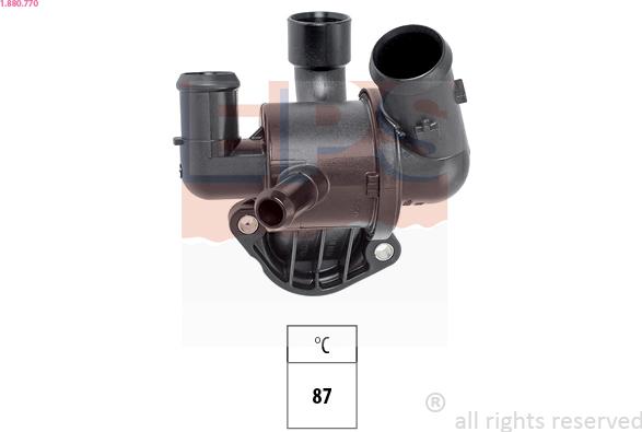 EPS 1.880.770 - Coolant thermostat / housing onlydrive.pro