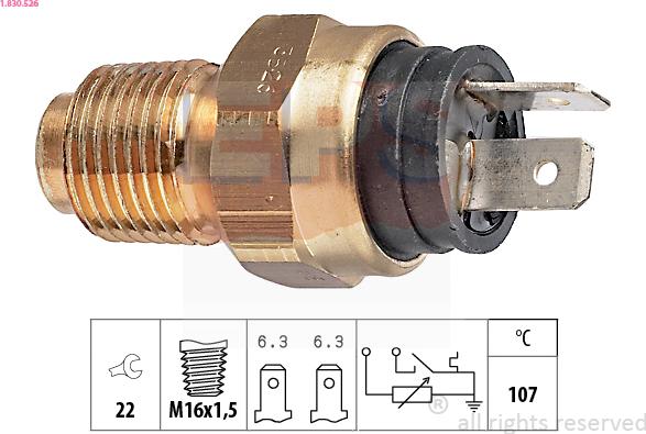 EPS 1.830.526 - Andur,Jahutusvedeliku temp. onlydrive.pro