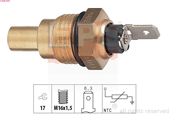 EPS 1.830.041 - Sensor, coolant temperature onlydrive.pro