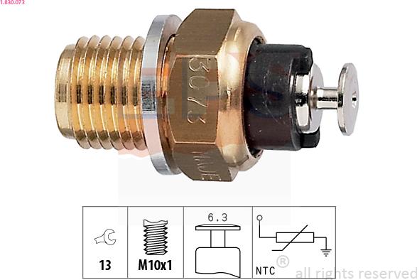 EPS 1.830.073 - Sensor, oil temperature onlydrive.pro