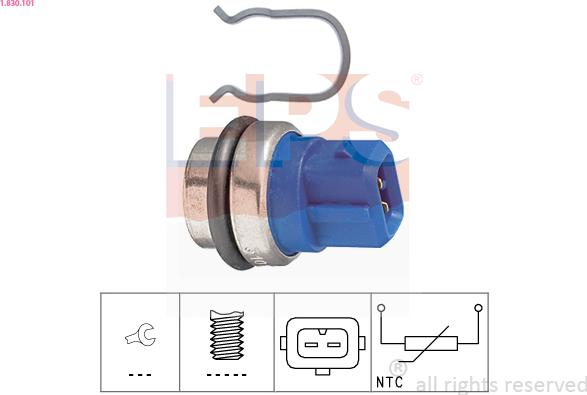 EPS 1.830.101 - Sensor, coolant temperature onlydrive.pro