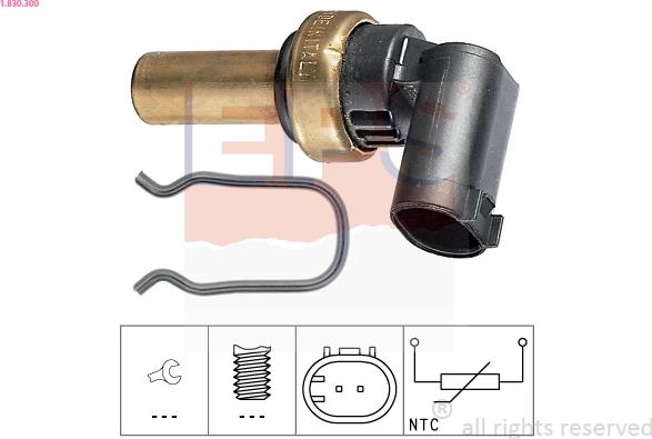 EPS 1.830.300 - Sensor, oil temperature onlydrive.pro