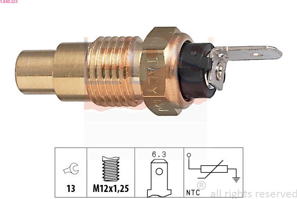 EPS 1.830.223 - Andur,Jahutusvedeliku temp. onlydrive.pro