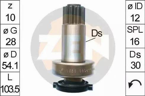 ERA 225 707 - Bendix, starter pinion onlydrive.pro