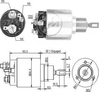 ERA 227633 - Solenoid Switch, starter onlydrive.pro