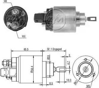 ERA 227869 - Magneettikytkin, käynnistin onlydrive.pro