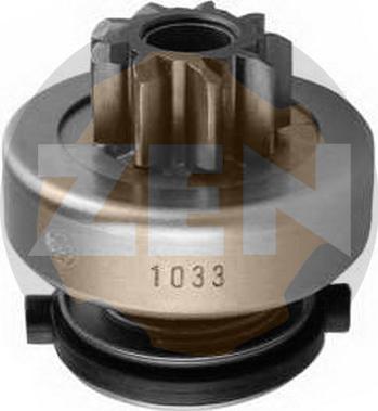 ERA ZN1033 - Bendix, starter pinion onlydrive.pro