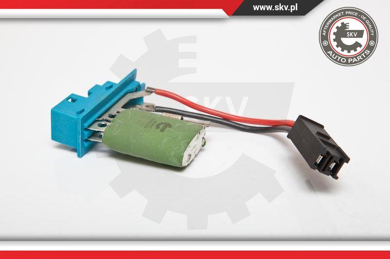 Esen SKV 95SKV059 - Resistor, interior blower onlydrive.pro