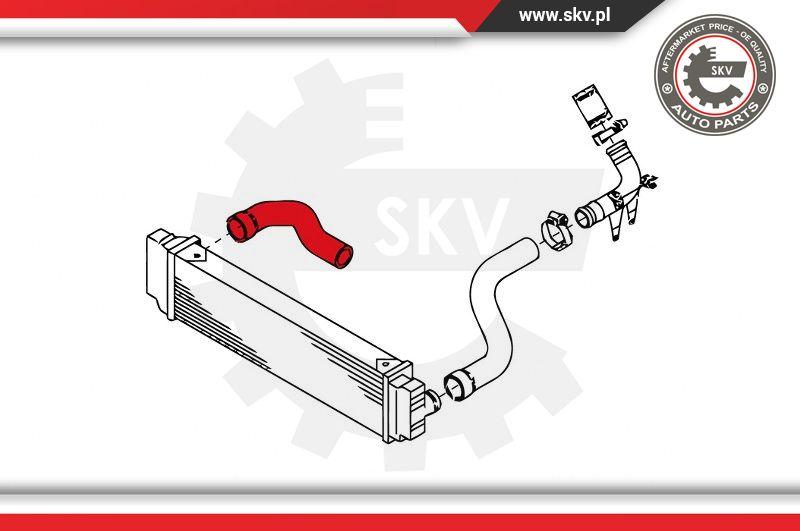 Esen SKV 43SKV012 - Kompresoriaus padavimo žarna onlydrive.pro