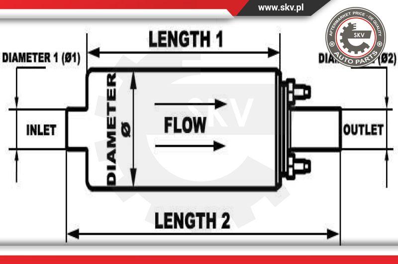 Esen SKV 02SKV216 - Fuel Pump onlydrive.pro