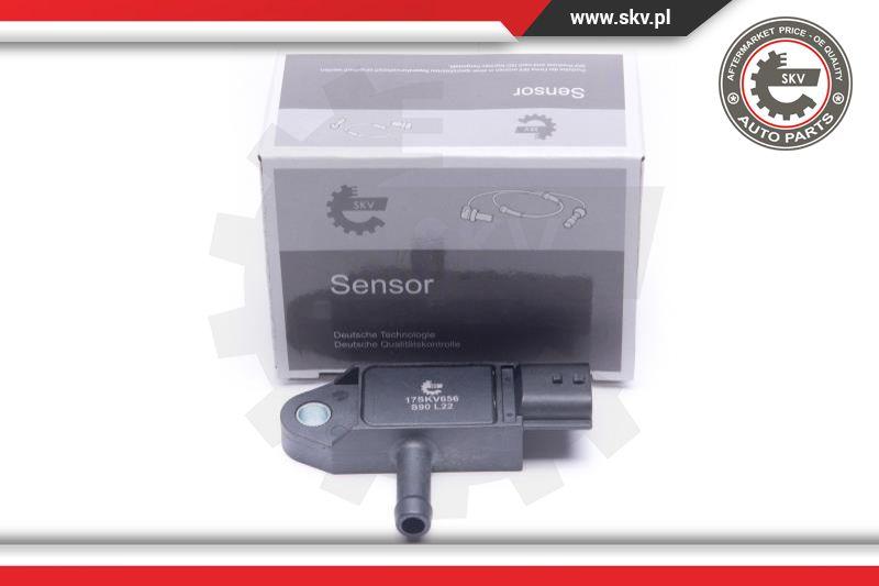 Esen SKV 17SKV656 - Sensor, exhaust pressure onlydrive.pro