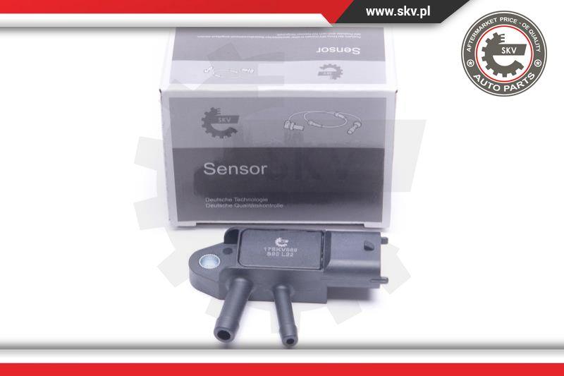 Esen SKV 17SKV669 - Sensor, exhaust pressure onlydrive.pro