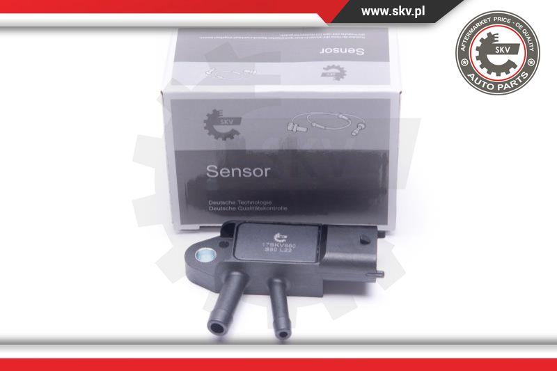 Esen SKV 17SKV660 - Sensor, exhaust pressure onlydrive.pro